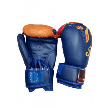 Перчатки боксерские Ayoun DX 327-4 унц. синие