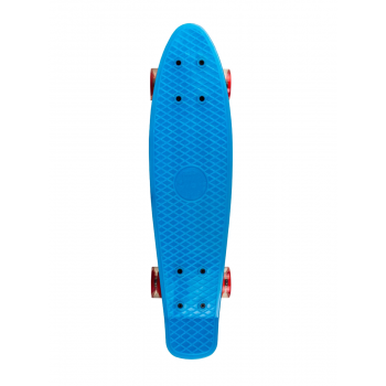 Скейтборд  MaxCity small BLUE с подсветкой