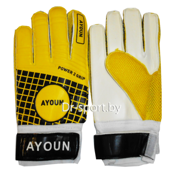 Перчатки вратарские Ayoun 883 7 желтые