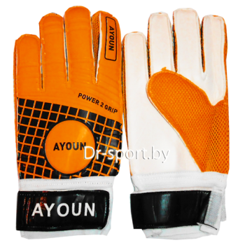Перчатки вратарские Ayoun 882 5 оранжевые